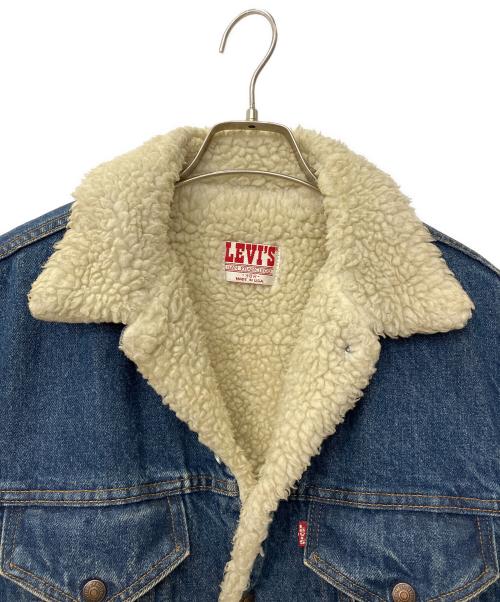 LEVI'S（リーバイス）LEVI'S (リーバイス) ボアデニムジャケット ベージュ サイズ:Lの古着・服飾アイテム