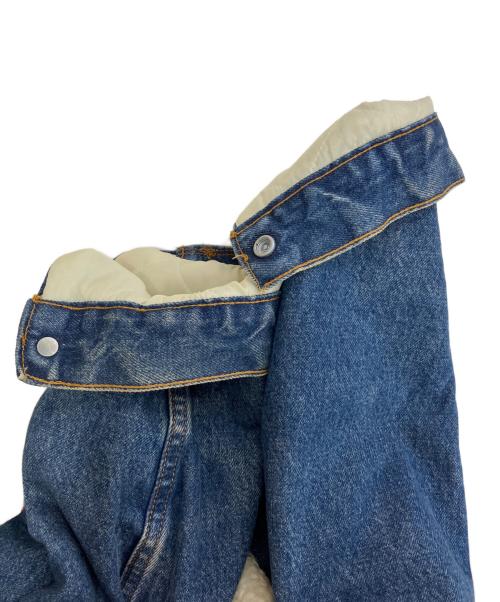 LEVI'S（リーバイス）LEVI'S (リーバイス) ボアデニムジャケット ベージュ サイズ:Lの古着・服飾アイテム