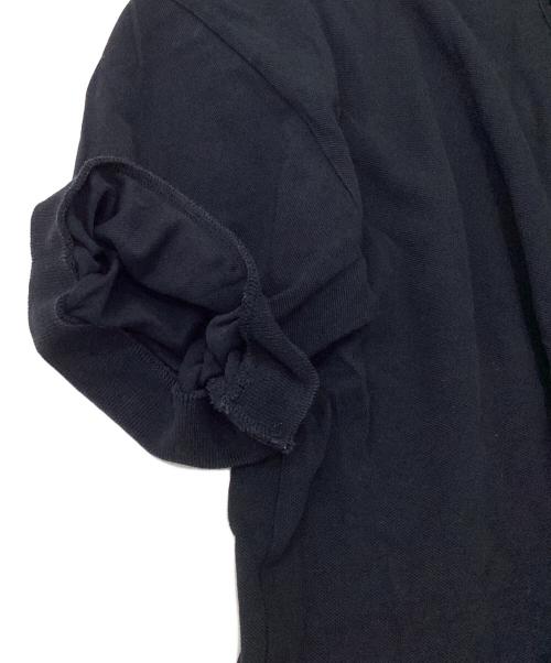 maison kitsune（メゾンキツネ）maison kitsune (メゾンキツネ) ポロシャツ　ACIDE FOX ブラック サイズ:Mの古着・服飾アイテム