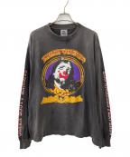 SAINT MICHAELセントマイケル）の古着「長袖カットソー　BORN SAINT」｜ブラック