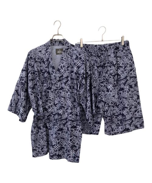 Vivienne Westwood man（ヴィヴィアン ウェストウッド マン）Vivienne Westwood man (ヴィヴィアン ウェストウッド マン) 甚平 ネイビー サイズ:Fの古着・服飾アイテム