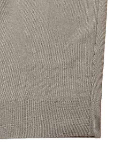 CULLNI（クルニ）CULLNI (クルニ) Chambray Twill Patch Pocket Wide Pants ベージュ サイズ:1の古着・服飾アイテム