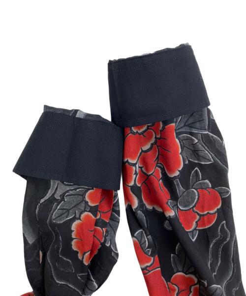 WILDSIDE YOHJI YAMAMOTO（ワイルドサイド ヨウジ ヤマモト）WILDSIDE YOHJI YAMAMOTO (ワイルドサイド ヨウジ ヤマモト) 龍が如くスタジオ Rayon Shirt(花髑髏) シャツ ブラック サイズ:3の古着・服飾アイテム
