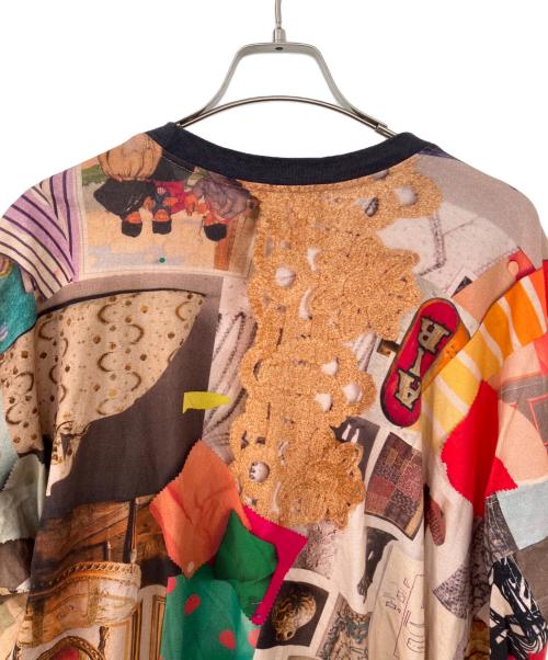 Vivienne Westwood man（ヴィヴィアン ウェストウッド マン）Vivienne Westwood man (ヴィヴィアン ウェストウッド マン) カットソー ベージュ×ブラウン サイズ:Fの古着・服飾アイテム