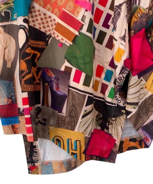 Vivienne Westwood man（ヴィヴィアン ウェストウッド マン）Vivienne Westwood man (ヴィヴィアン ウェストウッド マン) カットソー ベージュ×ブラウン サイズ:Fの古着・服飾アイテム