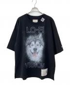 Maison MIHARA YASUHIROメゾン ミハラ ヤスヒロ）の古着「Tシャツ」｜ブラック