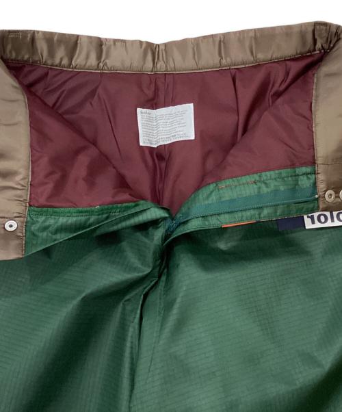 KOLOR（カラー）KOLOR (カラー) ナイロンハーフパンツ グリーン サイズ:1の古着・服飾アイテム