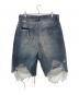 FR(13)NDS (フレンズ) ダメージデニムハーフパンツ インディゴ サイズ:F：11000円