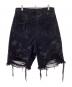 FR(13)NDS (フレンズ) ダメージデニムハーフパンツ ブラック サイズ:F：11000円
