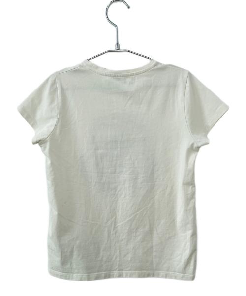 MONCLER（モンクレール）MONCLER (モンクレール) 半袖カットソー ホワイト サイズ:140の古着・服飾アイテム