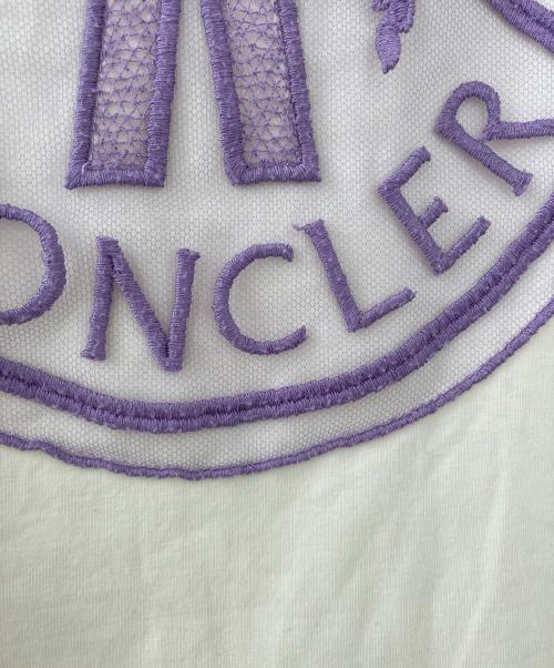 MONCLER（モンクレール）MONCLER (モンクレール) 半袖カットソー ホワイト サイズ:140の古着・服飾アイテム