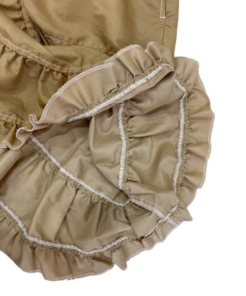 tricot COMME des GARCONS（トリココムデギャルソン）tricot COMME des GARCONS (トリココムデギャルソン) ティアードスカート ベージュ サイズ:Fの古着・服飾アイテム