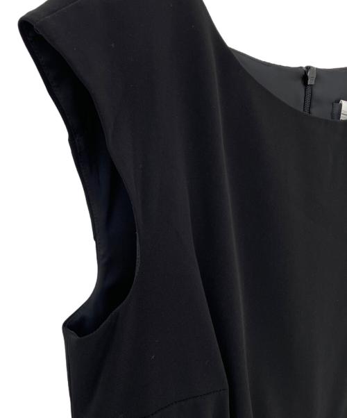 WEEKEND Max Mara（ウィークエンド マックスマーラ）Weekend Max Mara (ウィークエンド マックスマーラ) ノースリーブ・キャミソールワンピース ブラック サイズ:42の古着・服飾アイテム