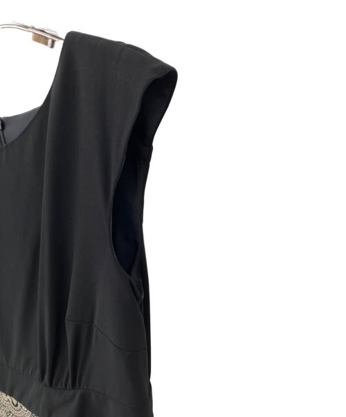 WEEKEND Max Mara（ウィークエンド マックスマーラ）Weekend Max Mara (ウィークエンド マックスマーラ) ノースリーブ・キャミソールワンピース ブラック サイズ:42の古着・服飾アイテム
