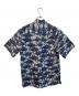 KAHALA (カハラ) プルオーバーシャツ ネイビー×ライトグレー サイズ:M：5000円