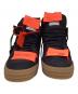 中古・古着 OFF-WHITE (オフホワイト) CUP SOLE 3.0 ハイカットスニーカー ブラック×オレンジ サイズ:44：15000円