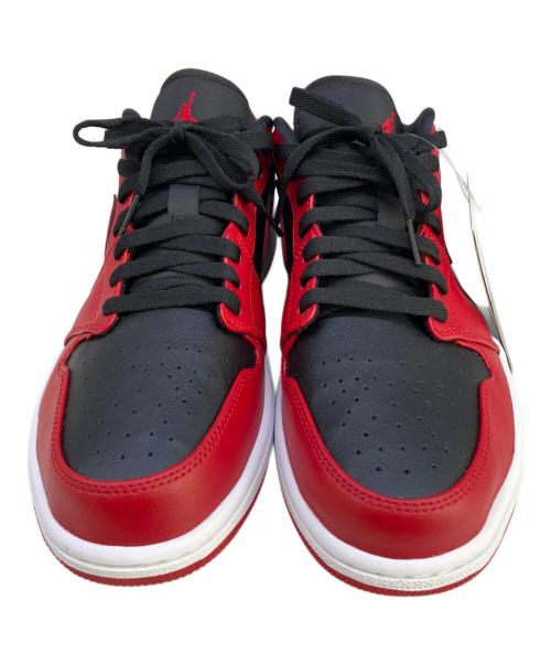 NIKE（ナイキ）NIKE (ナイキ) スニーカー　AIR JORDAN 1 LOW レッド×ブラック サイズ:28.5 未使用品の古着・服飾アイテム