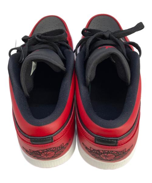 NIKE（ナイキ）NIKE (ナイキ) スニーカー　AIR JORDAN 1 LOW レッド×ブラック サイズ:28.5 未使用品の古着・服飾アイテム