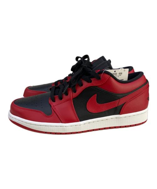 NIKE（ナイキ）NIKE (ナイキ) スニーカー　AIR JORDAN 1 LOW レッド×ブラック サイズ:28.5 未使用品の古着・服飾アイテム