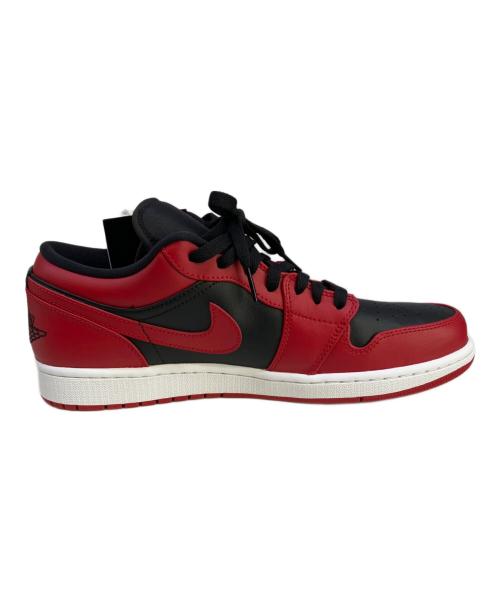 NIKE（ナイキ）NIKE (ナイキ) スニーカー　AIR JORDAN 1 LOW レッド×ブラック サイズ:28.5 未使用品の古着・服飾アイテム
