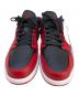NIKE (ナイキ) スニーカー　AIR JORDAN 1 LOW レッド×ブラック サイズ:28.5 未使用品：10000円