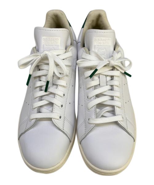 adidas（アディダス）adidas (アディダス) スニーカー　STAN SMITH(スタンスミス) ホワイト×グリーン サイズ:28.5の古着・服飾アイテム