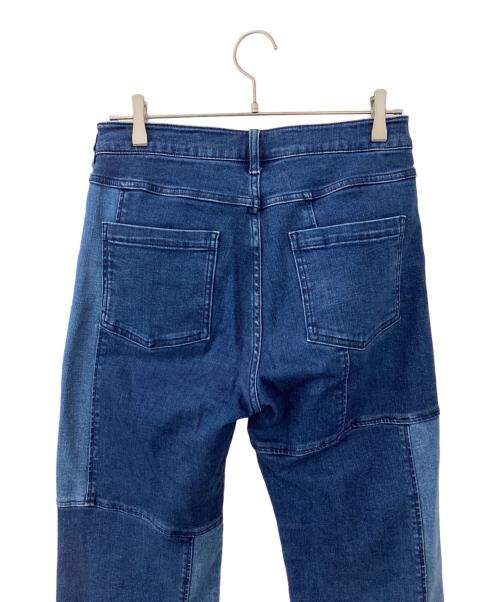AVIREX（アヴィレックス）AVIREX (アヴィレックス) リメイクデニムパンツ ブルー サイズ:Lの古着・服飾アイテム