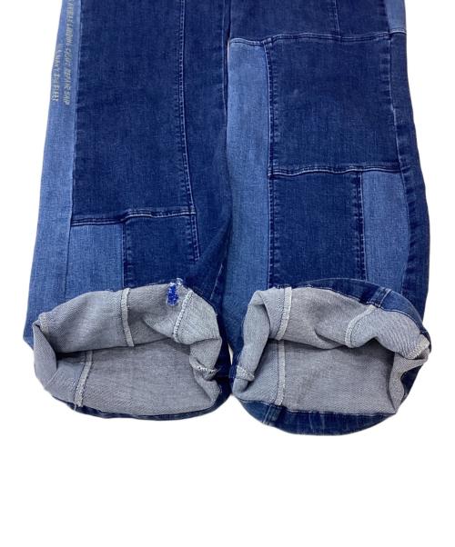 AVIREX（アヴィレックス）AVIREX (アヴィレックス) リメイクデニムパンツ ブルー サイズ:Lの古着・服飾アイテム