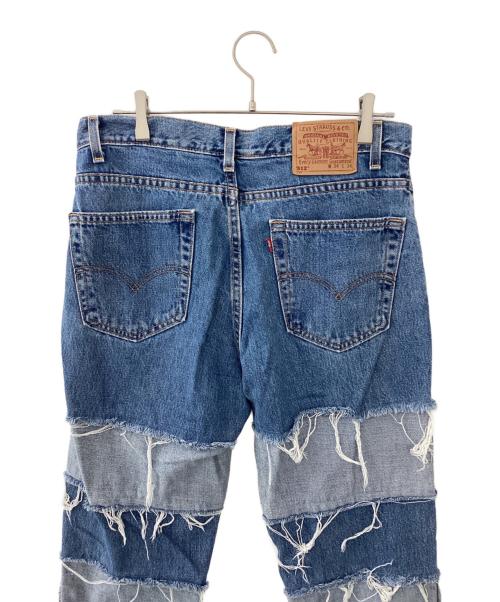 LEVI'S（リーバイス）LEVI'S (リーバイス) リメイクデニムパンツ ブルー サイズ:W34の古着・服飾アイテム