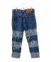 LEVI'S (リーバイス) リメイクデニムパンツ ブルー サイズ:W34：7000円