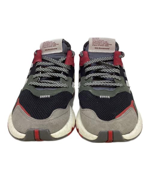 NIKE（ナイキ）NIKE (ナイキ) スニーカー グレー×ブラック×レッド サイズ:26.5 cmの古着・服飾アイテム