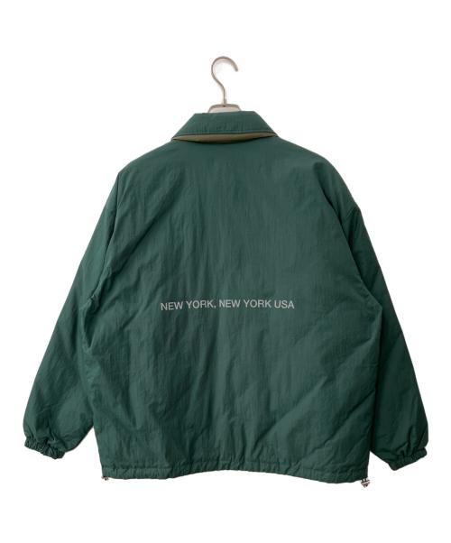Manhattan Portage（マンハッタンポーテージ）Manhattan Portage (マンハッタンポーテージ) TAION (タイオン) リバーシブルダウンジャケット グリーン サイズ:Lの古着・服飾アイテム