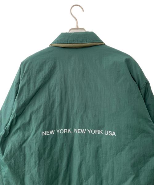 Manhattan Portage（マンハッタンポーテージ）Manhattan Portage (マンハッタンポーテージ) TAION (タイオン) リバーシブルダウンジャケット グリーン サイズ:Lの古着・服飾アイテム