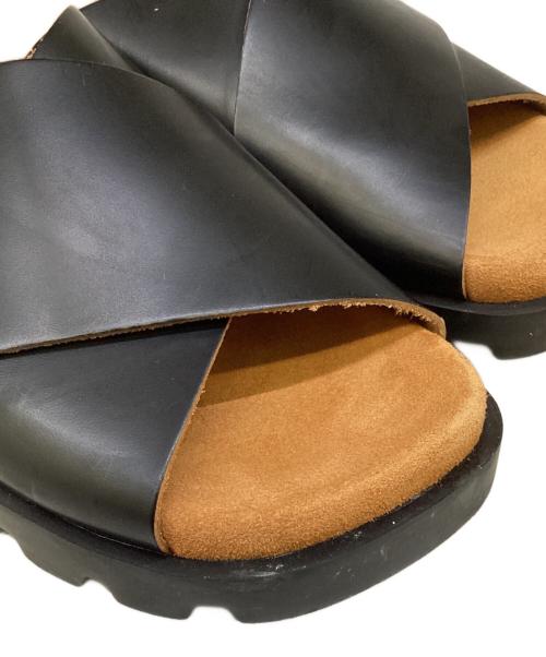 CAMPER（カンペール）CAMPER (カンペール) サンダル ブラック サイズ:37の古着・服飾アイテム