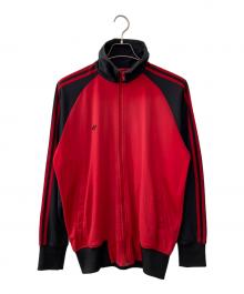 adidas（アディダス）の古着「トラックジャケット」｜レッド×ブラック