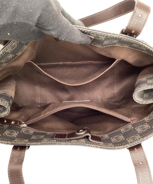 LOEWE（ロエベ）LOEWE (ロエベ) ハンドバッグ　アナグラム ダークブラウンの古着・服飾アイテム