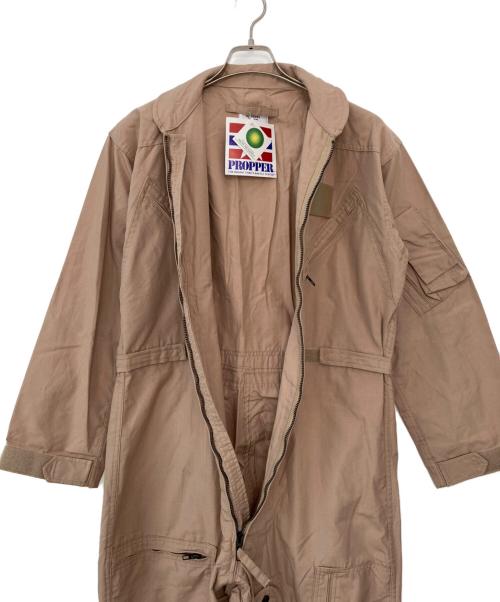 CARTER INDUSTRIES,INC（カーター・インダストリーズ）CARTER INDUSTRIES,INC (カーター・インダストリーズ) パイロットカバーオール　CWU-27/P ライトブラウン サイズ:42の古着・服飾アイテム