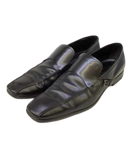 TOD'S（トッズ）TOD'S (トッズ) ローファー ブラック サイズ:8の古着・服飾アイテム