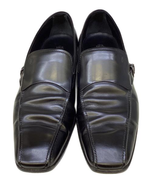 TOD'S（トッズ）TOD'S (トッズ) ローファー ブラック サイズ:8の古着・服飾アイテム