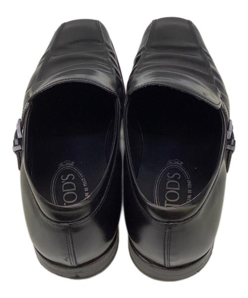 TOD'S（トッズ）TOD'S (トッズ) ローファー ブラック サイズ:8の古着・服飾アイテム