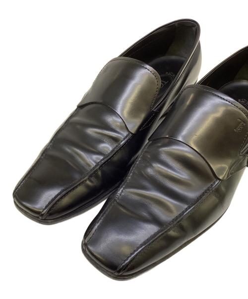 TOD'S（トッズ）TOD'S (トッズ) ローファー ブラック サイズ:8の古着・服飾アイテム