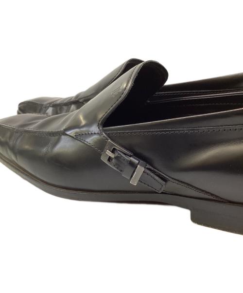TOD'S（トッズ）TOD'S (トッズ) ローファー ブラック サイズ:8の古着・服飾アイテム