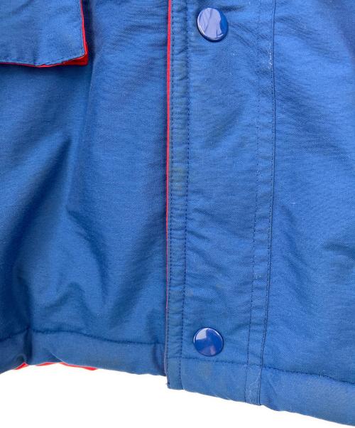 STARTER（スターター）STARTER (スターター) 中綿コート ブルー×レッド サイズ:Mの古着・服飾アイテム