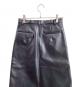 中古・古着 BLACK COMME des GARCONS (ブラックコムデギャルソン) フェイクレザースカート ブラック サイズ:XS：15000円