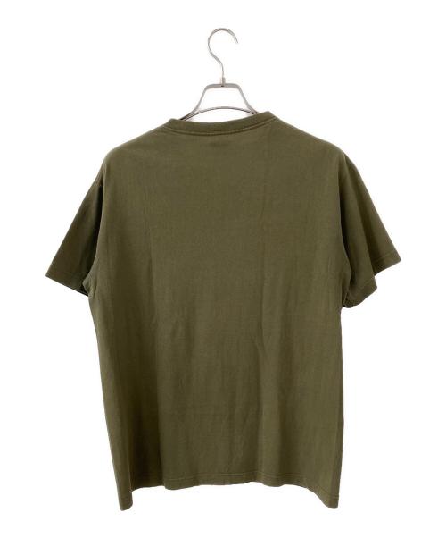stussy（ステューシー）stussy (ステューシー) 半袖カットソー カーキ サイズ:Mの古着・服飾アイテム
