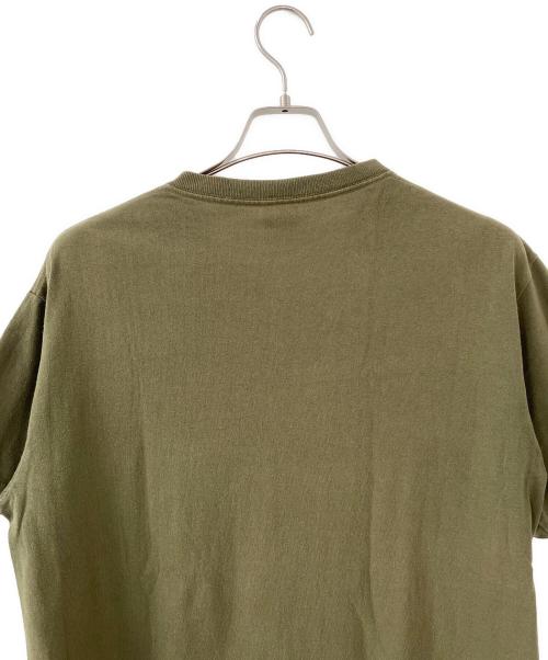 stussy（ステューシー）stussy (ステューシー) 半袖カットソー カーキ サイズ:Mの古着・服飾アイテム