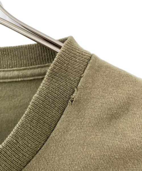 stussy（ステューシー）stussy (ステューシー) 半袖カットソー カーキ サイズ:Mの古着・服飾アイテム