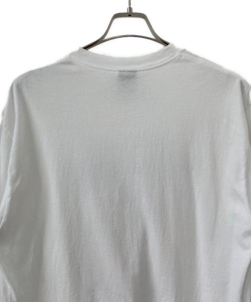stussy（ステューシー）stussy (ステューシー) 半袖カットソー　2008年ハロウィン限定 ホワイト サイズ:Lの古着・服飾アイテム