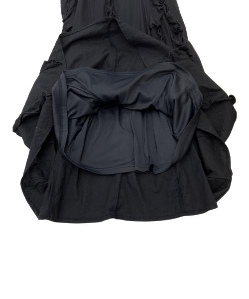 Sea Room lynn（シールームリン）Sea Room lynn (シールームリン) ノースリーブワンピース　Flare finキャミワンピース ブラック サイズ:Sの古着・服飾アイテム