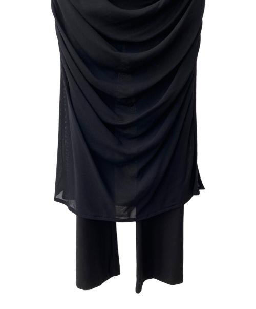 Sea Room lynn（シールームリン）Sea Room lynn (シールームリン) レイヤードスカート　Basic Flare Bottoms Layered Skirt set ブラック サイズ:Mの古着・服飾アイテム